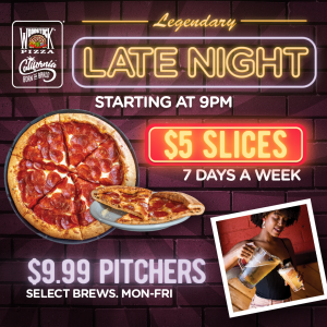 Late Night Pizza Deals Davis