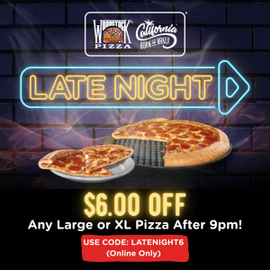 Late Night Pizza Deals Davis